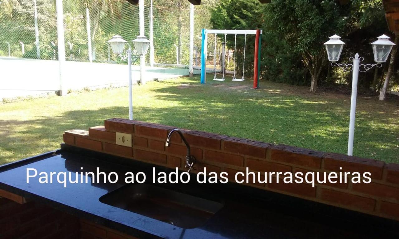 Águas de LindóiaFlat Cavalinho Branco Com Piscina Aquecida 11M - 5 Min Da Praca公寓式酒店 外观 照片