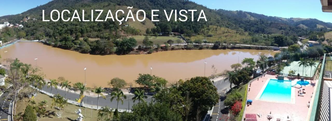 Águas de LindóiaFlat Cavalinho Branco Com Piscina Aquecida 11M - 5 Min Da Praca公寓式酒店 外观 照片